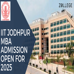 IIT Jodhpur MBA Admission Open For 2025